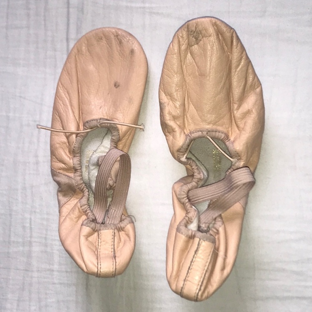 Bloch 6C Pink Leather Split Sole Ballet Shoe